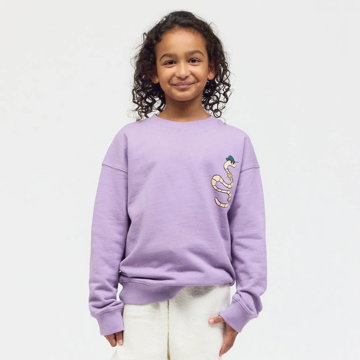 Sweatshirt CHECKER TOBI Relaxed Fit