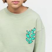 Sweatshirt CHECKER TOBI Relaxed Fit
