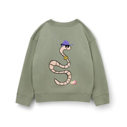 Sweatshirt CHECKER TOBI Relaxed Fit