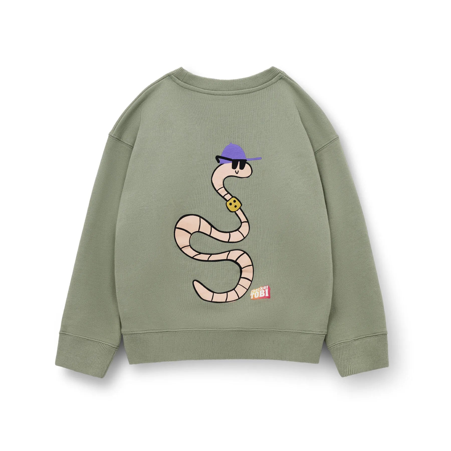 Sweatshirt CHECKER TOBI Relaxed Fit