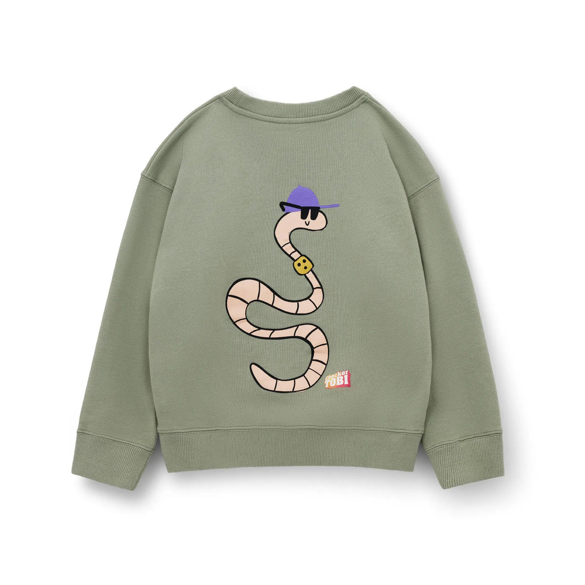 Sweatshirt CHECKER TOBI Relaxed Fit