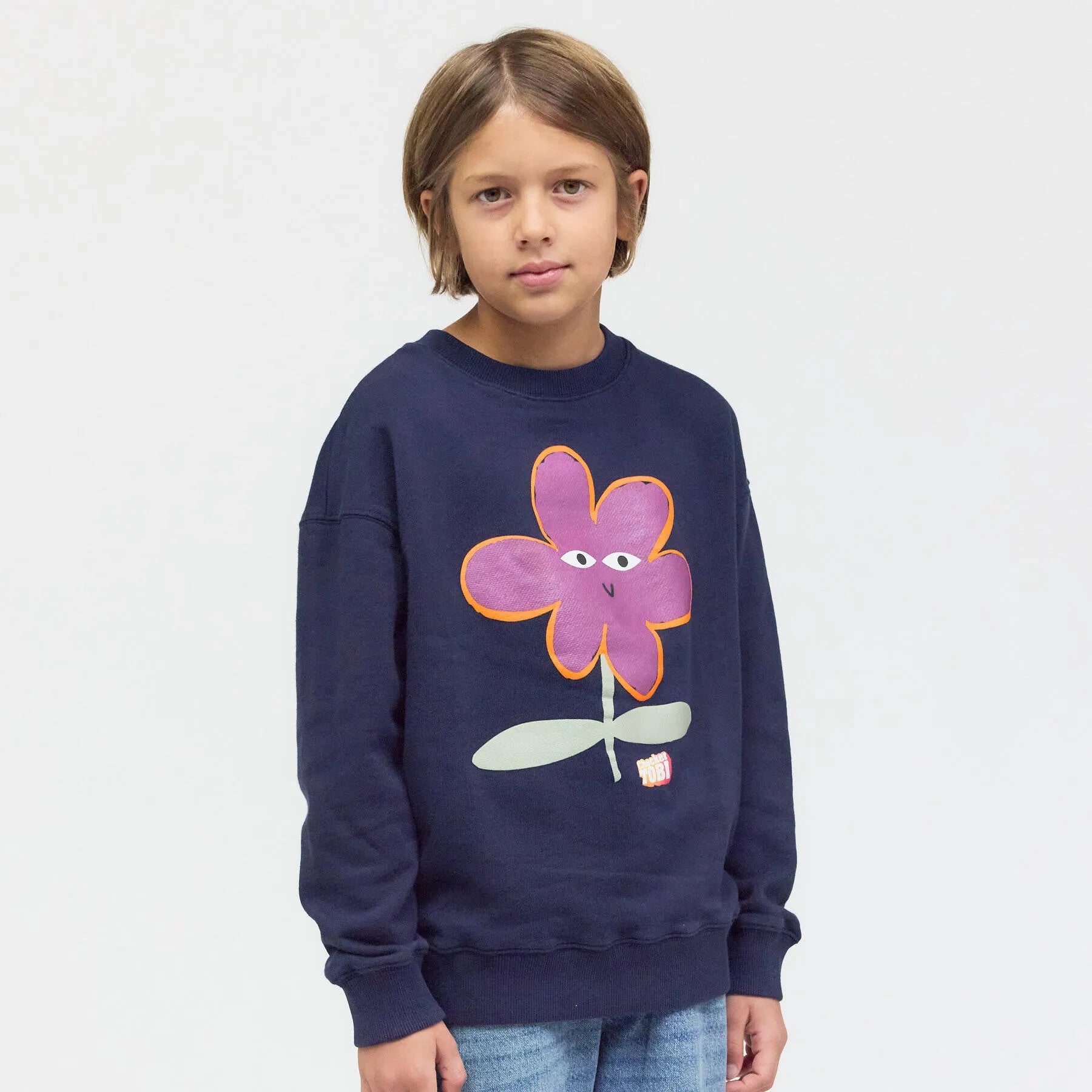 Sweatshirt CHECKER TOBI Relaxed Fit