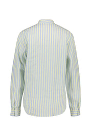Leinenbluse mit Rüschen