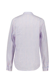 Leinenbluse mit Rüschen