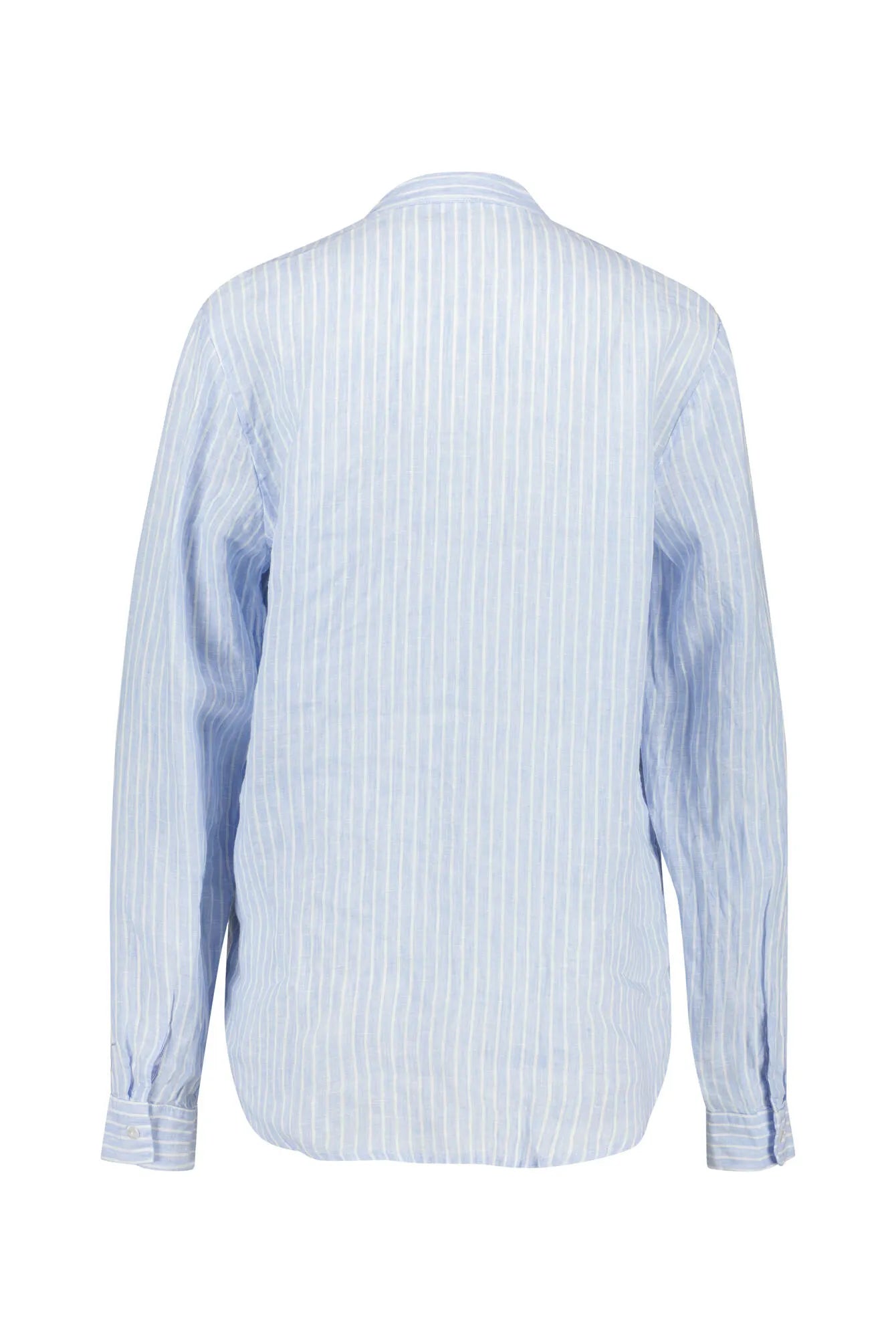 Leinenbluse mit Rüschen