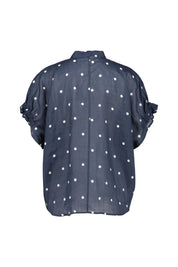 Bluse Relaxed Fit aus Ramie