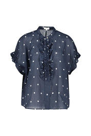 Bluse Relaxed Fit aus Ramie