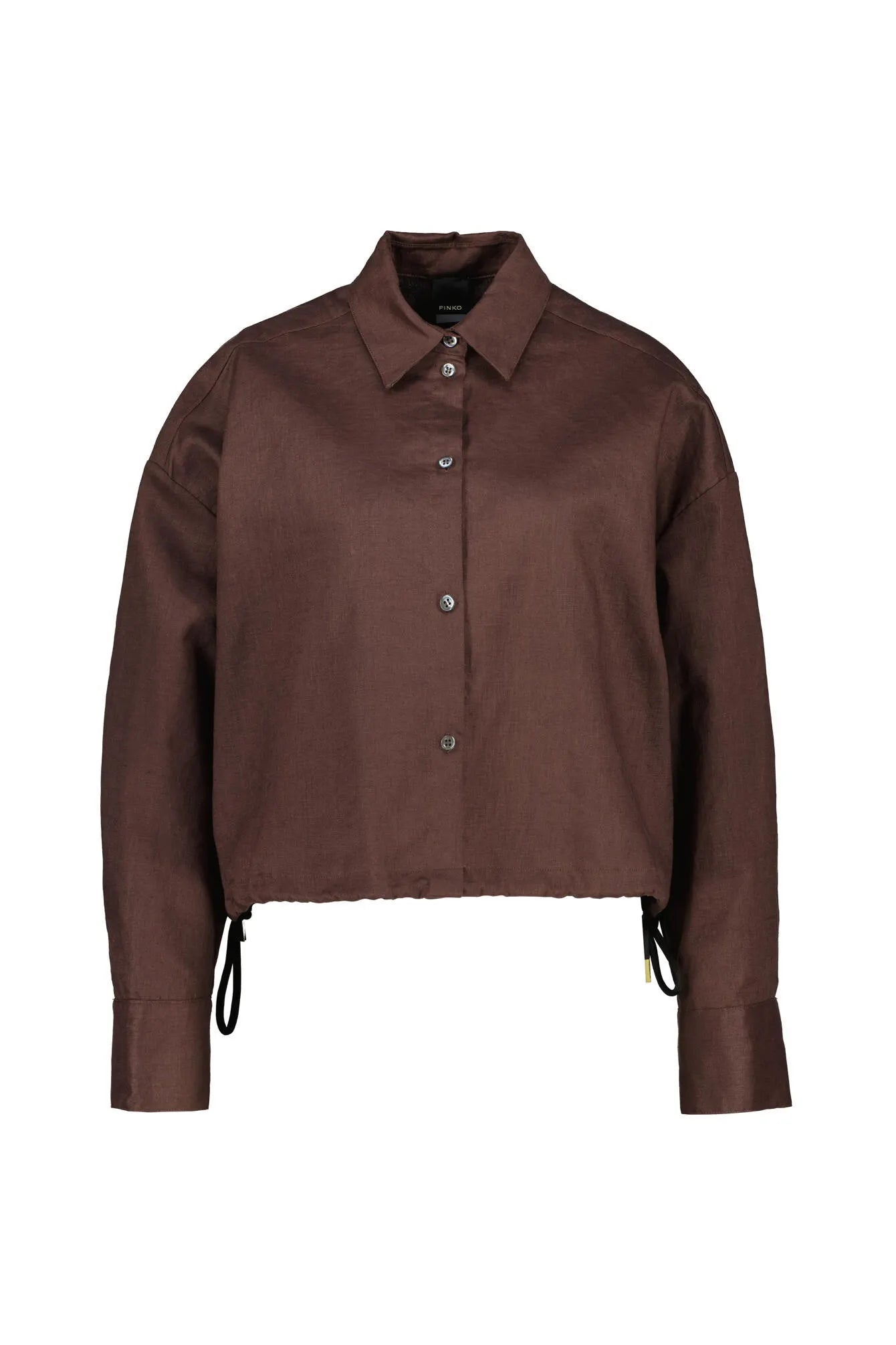 Bluse Regular Fit aus Leinen