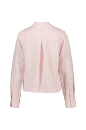 Leinenbluse cropped