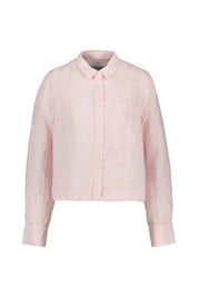 Leinenbluse cropped