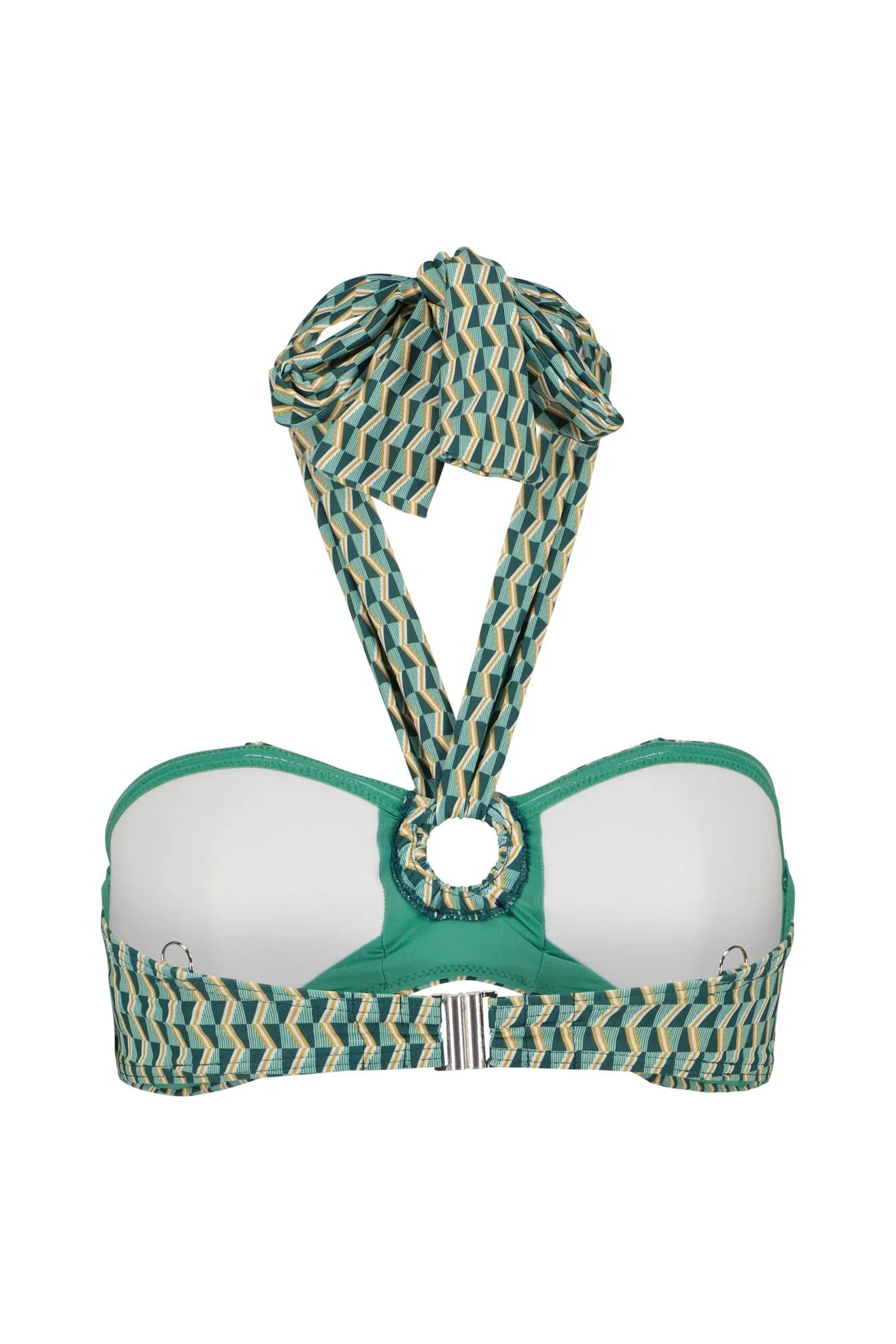 Bikini-Top gemustert