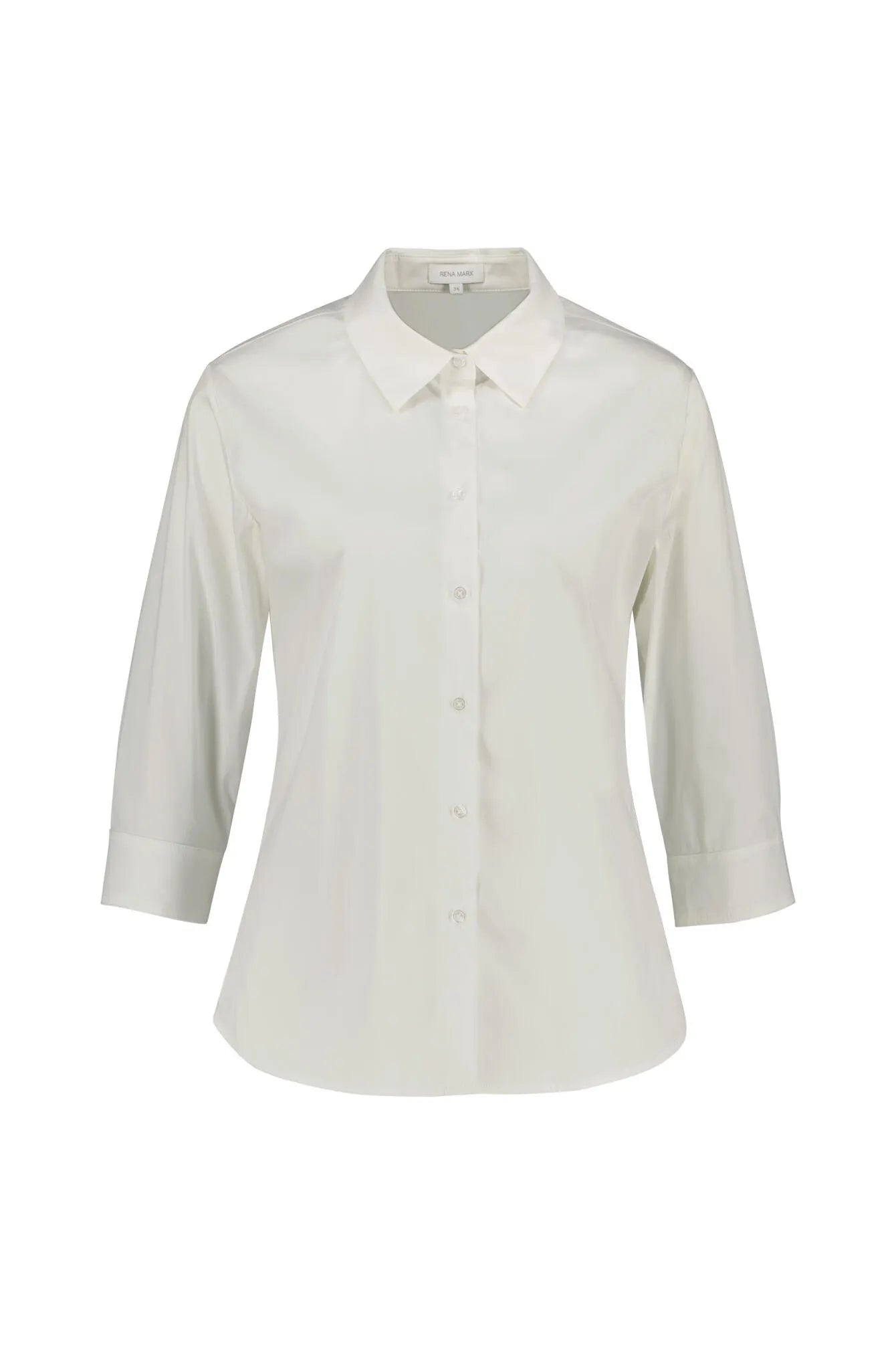 Halbarm-Bluse aus Baumwollmix