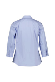 Halbarm-Bluse aus Baumwollmix
