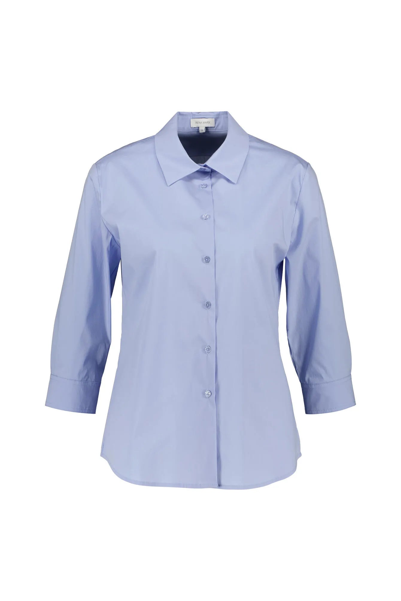 Halbarm-Bluse aus Baumwollmix