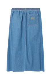 Jeansrock Midi aus Baumwolle