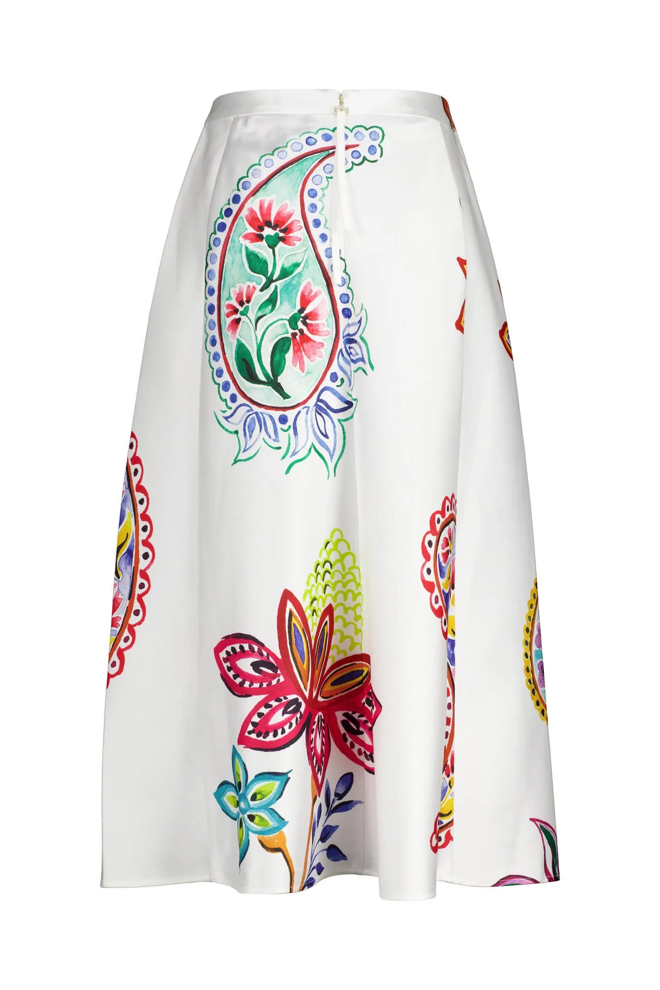 A-Linienrock Maxi mit Print