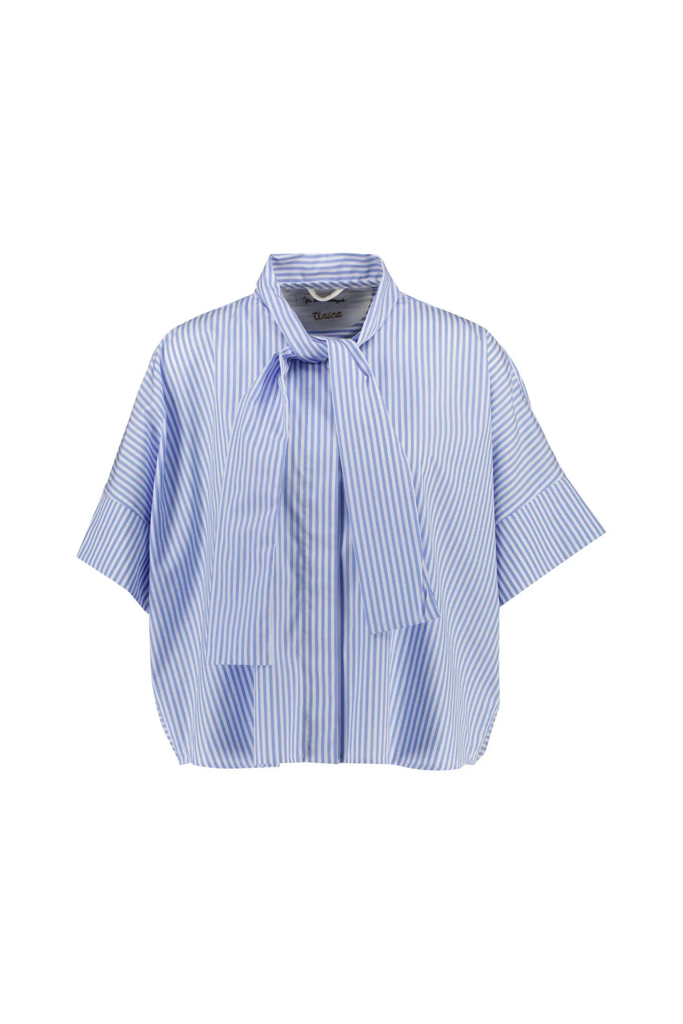 kurze Bluse gestreift