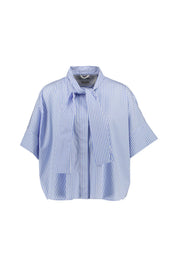kurze Bluse gestreift