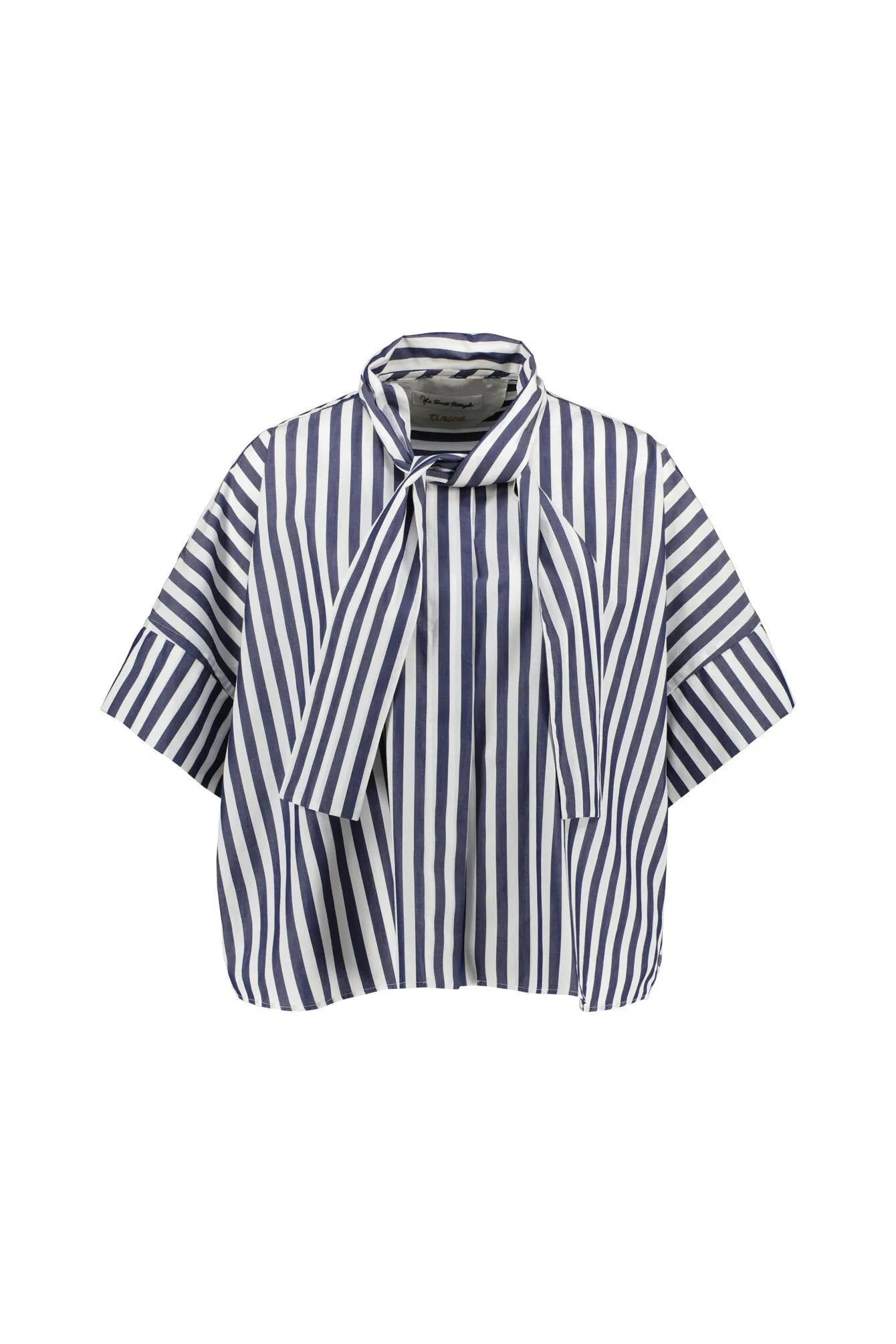 Bluse gestreift aus Baumwolle