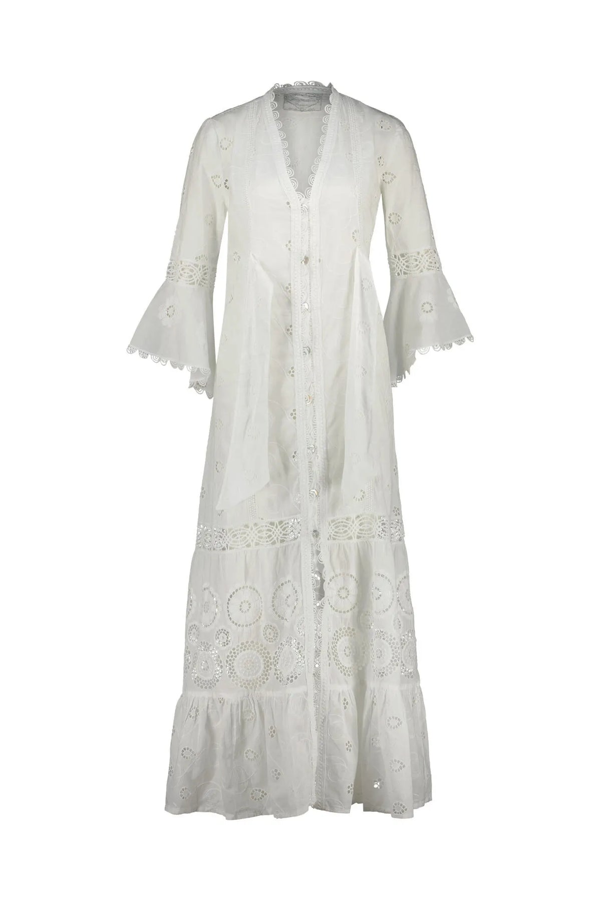 Maxikleid CREMINO aus Baumwolle