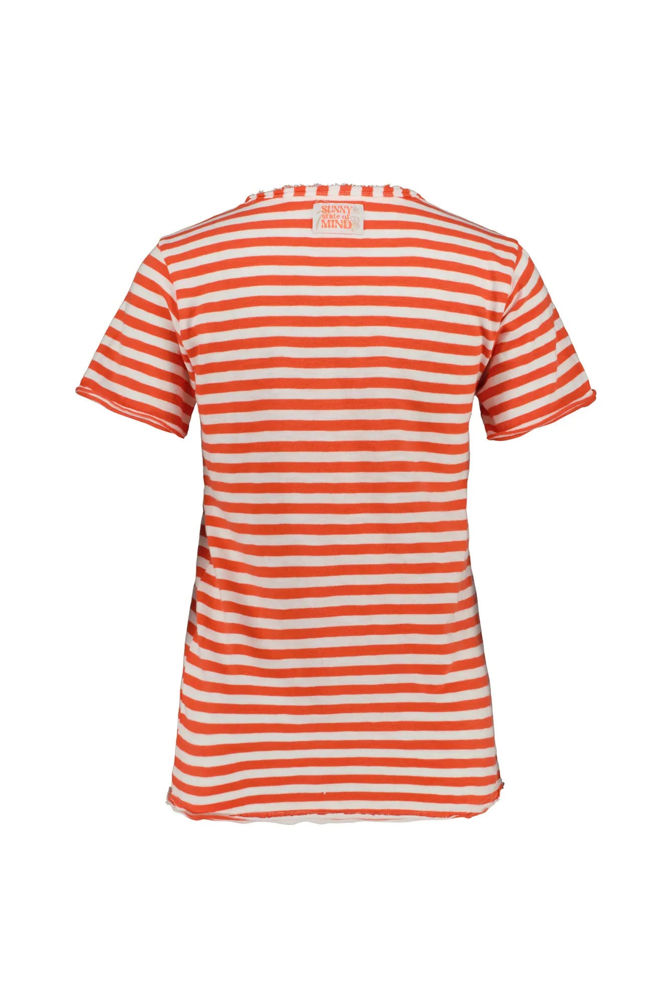 T-Shirt gestreift aus Baumwollmix