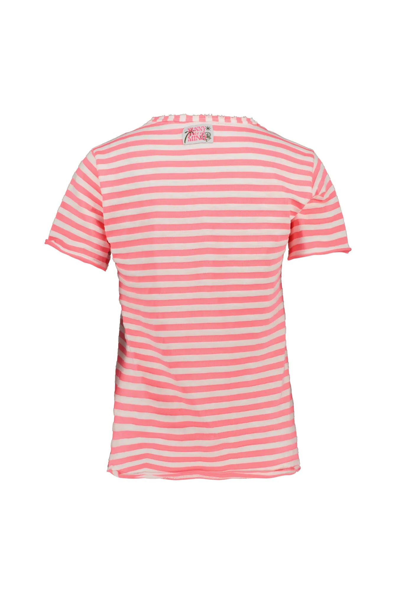 T-Shirt gestreift aus Baumwollmix