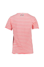 T-Shirt gestreift aus Baumwollmix