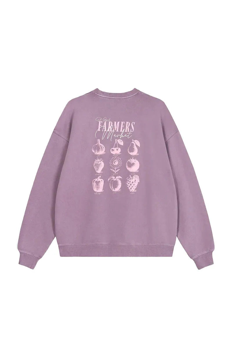 Sweatshirt FARMERS MARKET oversized