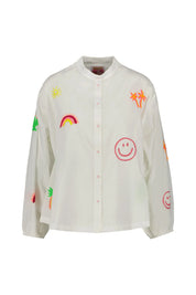 Bluse aus Baumwolle