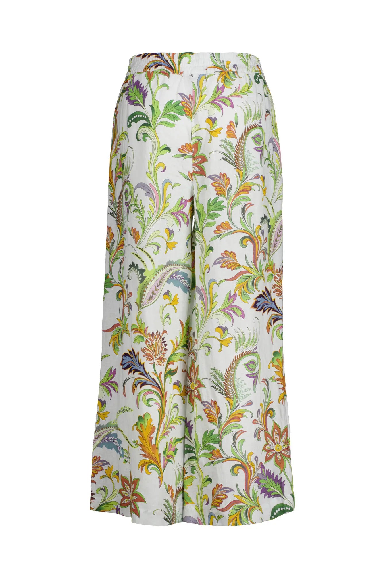 Leinenhose Wide Leg