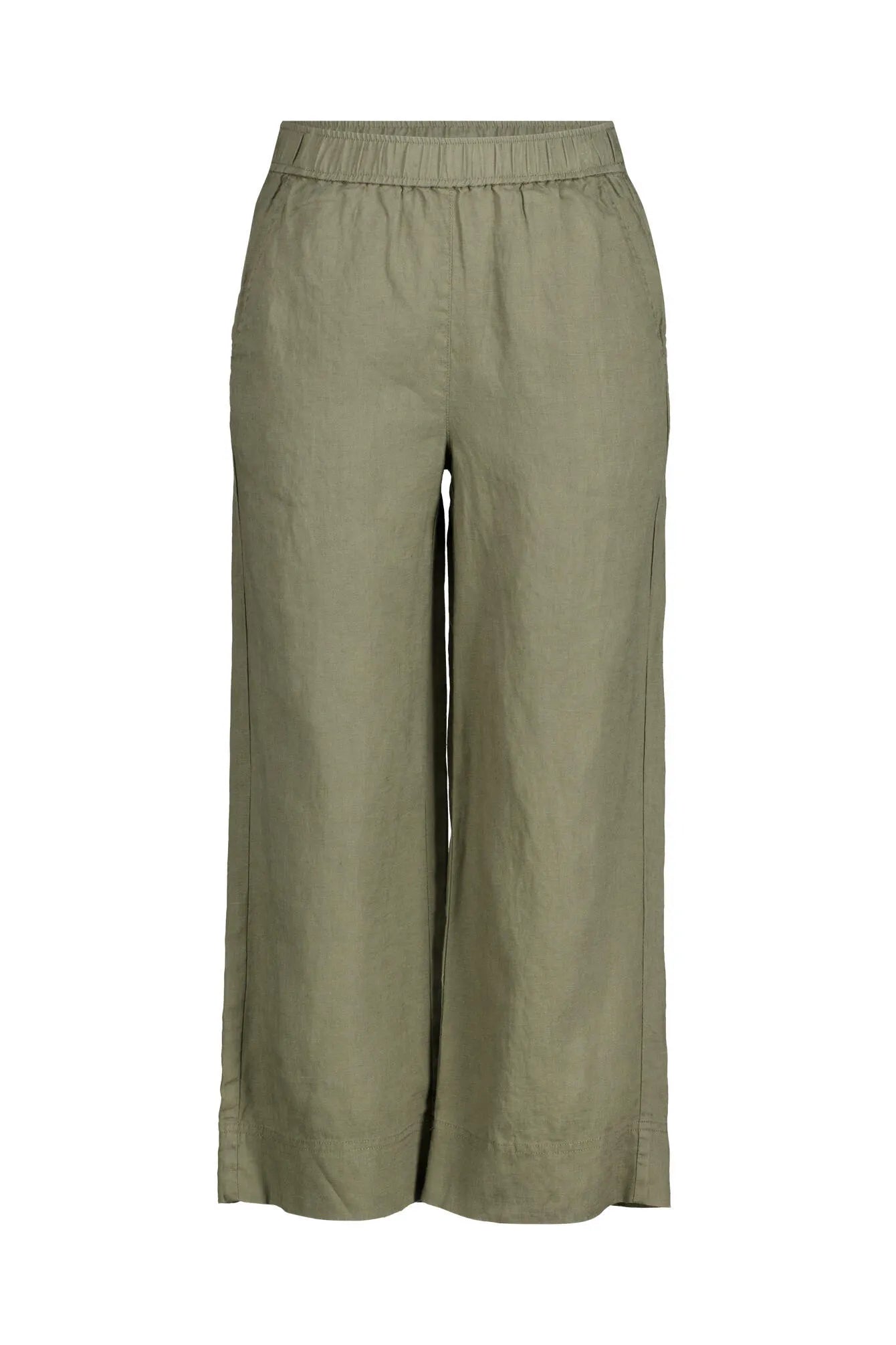 Leinenhose Wide Leg