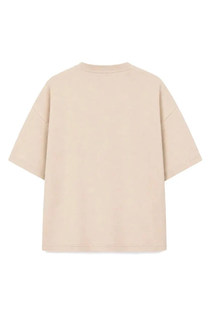 Kurzarm-Sweatshirt KARO Oversized Fit