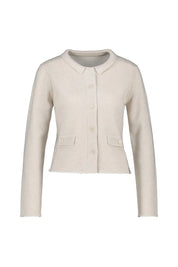 Overshirt aus Kaschmir-, Baumwollmix