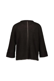 Overshirt aus Kaschmir-, Baumwollmix