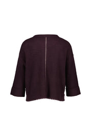 Overshirt aus Kaschmir-, Baumwollmix