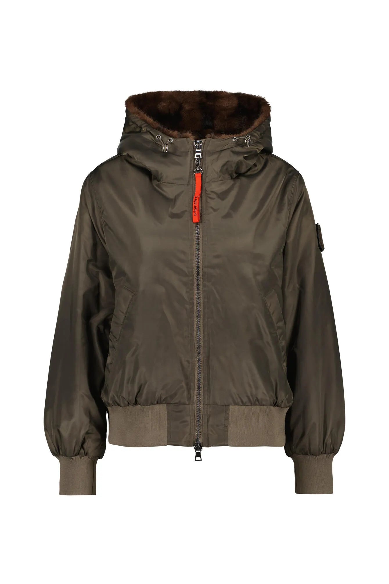 Bomberjacke TRIENT mit Kapuze