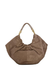 Schultertasche aus Leder