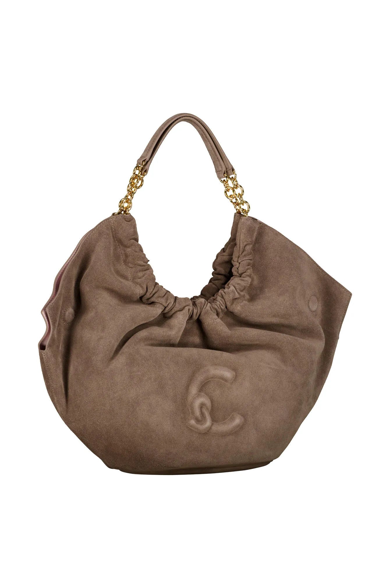Schultertasche aus Leder