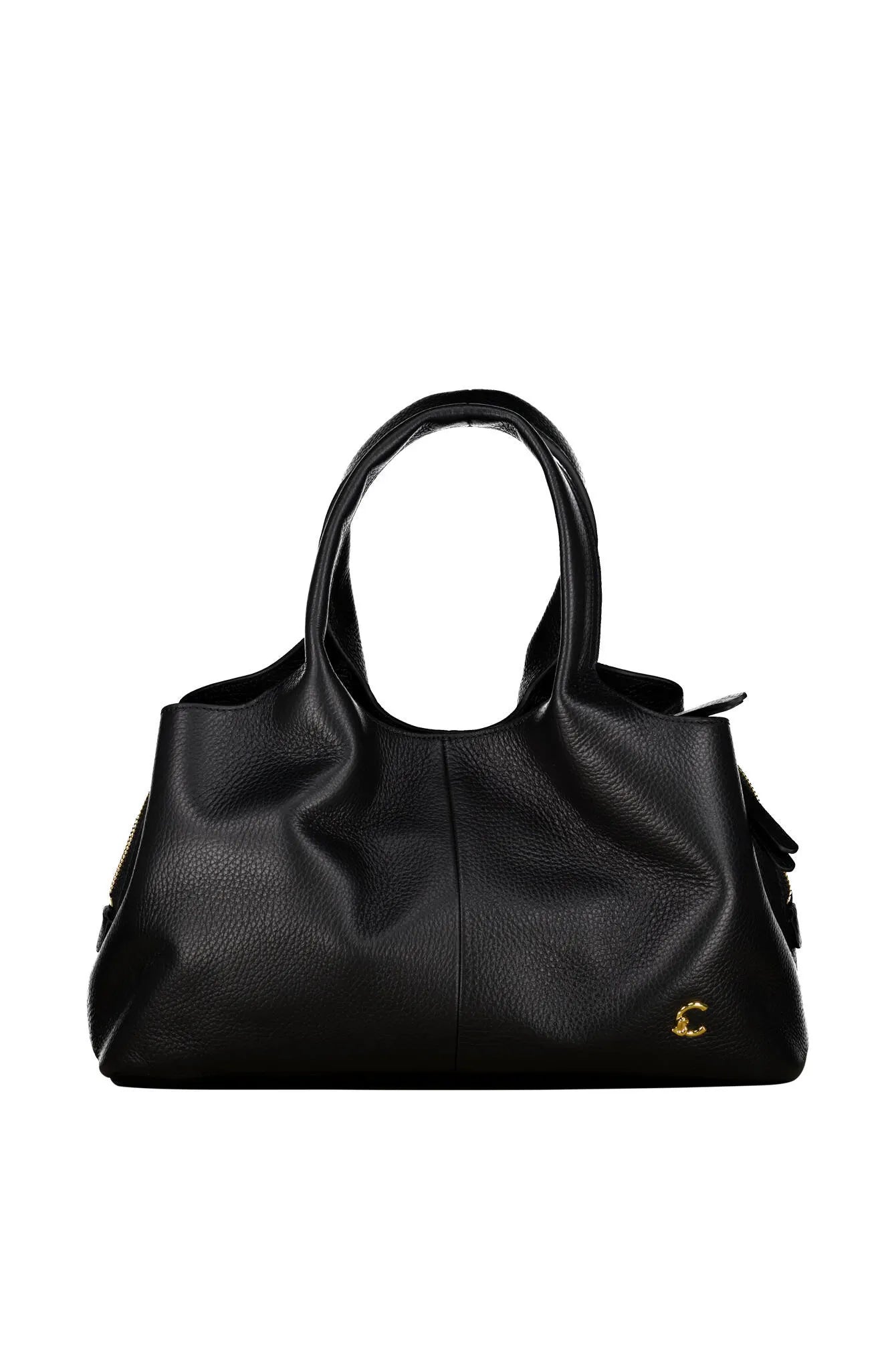 Schultertasche aus Leder