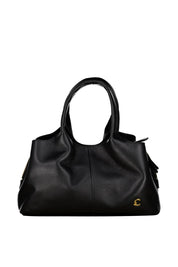 Schultertasche aus Leder