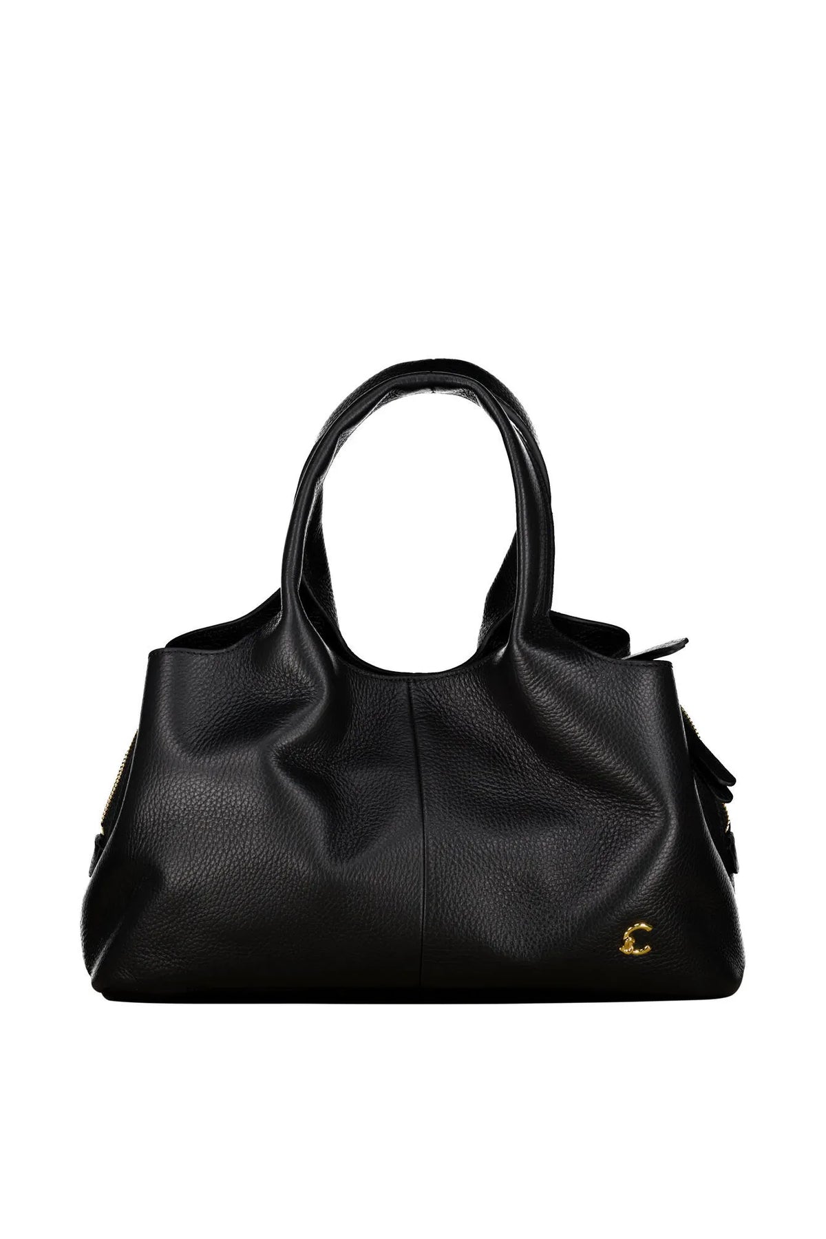 Schultertasche aus Leder