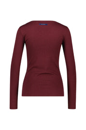Langarmshirt aus Lyocellmix