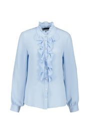 Rüschenbluse aus Viskose