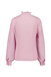 Rüschenbluse aus Viskose