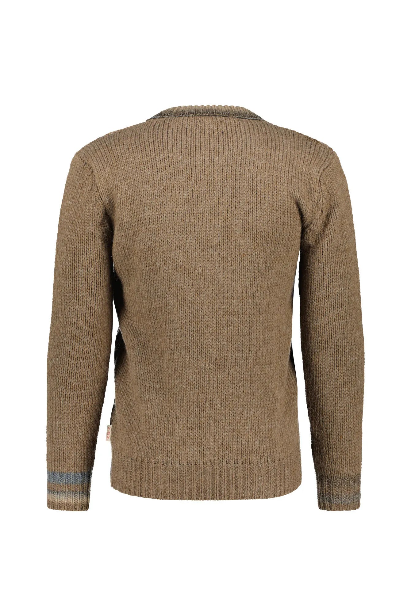 Strickpullover aus Woll-, Alpakamix