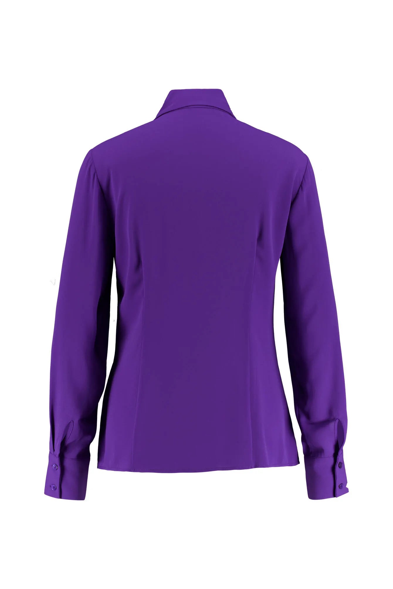 Volantbluse aus Viskose