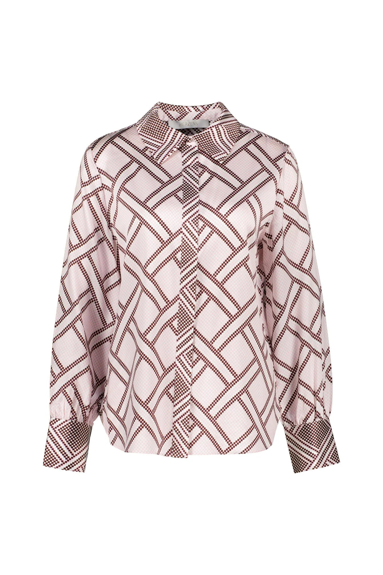 Seidenbluse Regular Fit