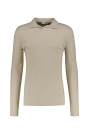 Strick-Poloshirt TONIN aus Baumwollmix