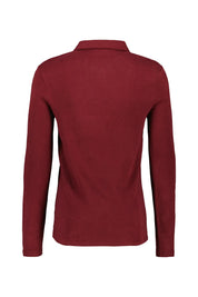 Strick-Poloshirt TONIN aus Baumwollmix