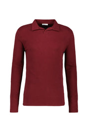 Strick-Poloshirt TONIN aus Baumwollmix